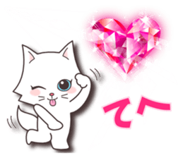 Crystal Style (cute cat small snow) sticker #6134444