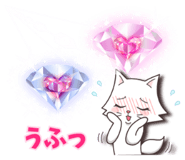 Crystal Style (cute cat small snow) sticker #6134447