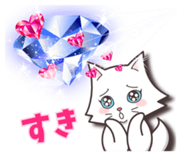 Crystal Style (cute cat small snow) sticker #6134450