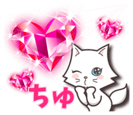 Crystal Style (cute cat small snow) sticker #6134451