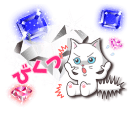Crystal Style (cute cat small snow) sticker #6134457
