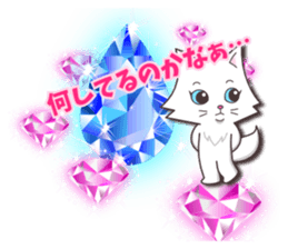 Crystal Style (cute cat small snow) sticker #6134464