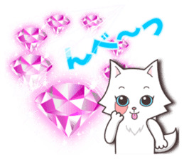 Crystal Style (cute cat small snow) sticker #6134469