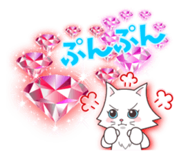 Crystal Style (cute cat small snow) sticker #6134470