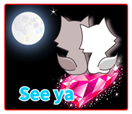 Crystal Style (cute cat small snow) sticker #6134471