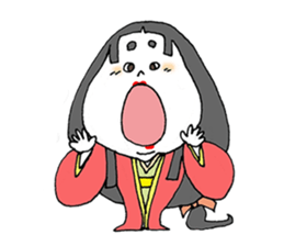 otafuku komachi silent sticker #6134472