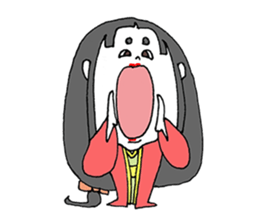 otafuku komachi silent sticker #6134473