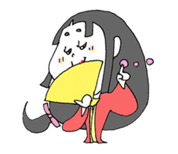 otafuku komachi silent sticker #6134477