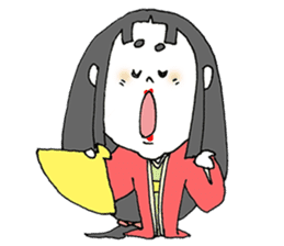 otafuku komachi silent sticker #6134479