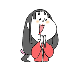 otafuku komachi silent sticker #6134481