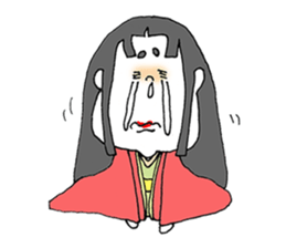 otafuku komachi silent sticker #6134483
