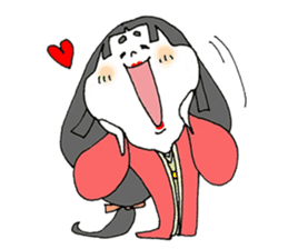 otafuku komachi silent sticker #6134488