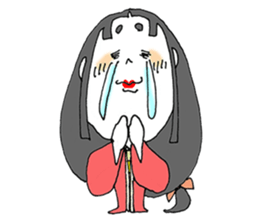 otafuku komachi silent sticker #6134489