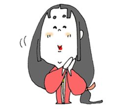 otafuku komachi silent sticker #6134490
