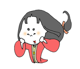 otafuku komachi silent sticker #6134491