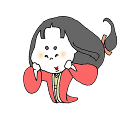 otafuku komachi silent sticker #6134491