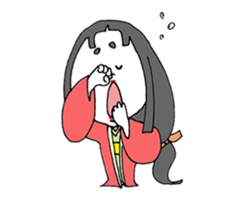 otafuku komachi silent sticker #6134492