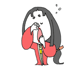 otafuku komachi silent sticker #6134492