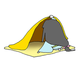 otafuku komachi silent sticker #6134493