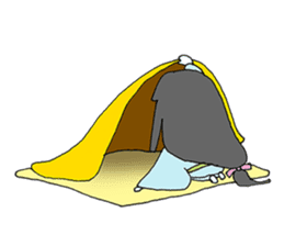 otafuku komachi silent sticker #6134493