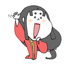 otafuku komachi silent sticker #6134500