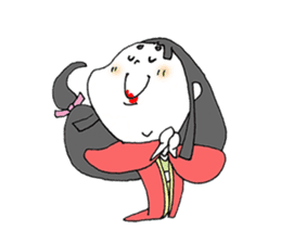 otafuku komachi silent sticker #6134503