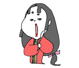 otafuku komachi silent sticker #6134505