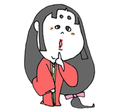 otafuku komachi silent sticker #6134506