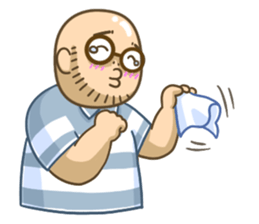 My neighbor Higebouzu san sticker #6134713