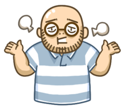 My neighbor Higebouzu san sticker #6134718