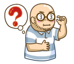 My neighbor Higebouzu san sticker #6134723