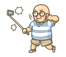 My neighbor Higebouzu san sticker #6134725