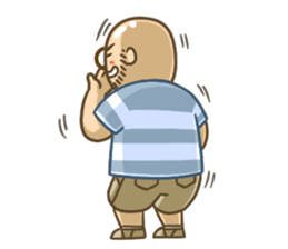 My neighbor Higebouzu san sticker #6134726