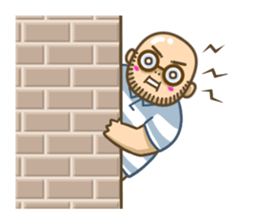 My neighbor Higebouzu san sticker #6134728