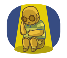 My neighbor Higebouzu san sticker #6134730