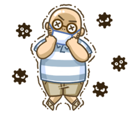 My neighbor Higebouzu san sticker #6134735