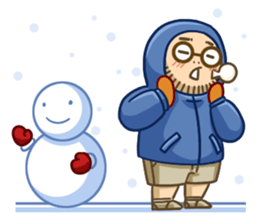 My neighbor Higebouzu san sticker #6134737