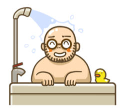 My neighbor Higebouzu san sticker #6134739