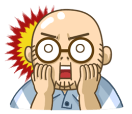 My neighbor Higebouzu san sticker #6134744