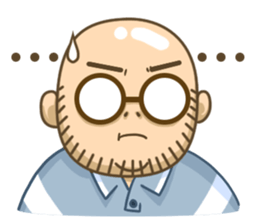 My neighbor Higebouzu san sticker #6134745