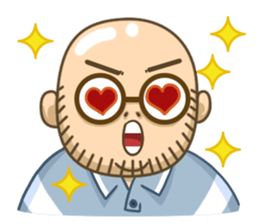 My neighbor Higebouzu san sticker #6134751