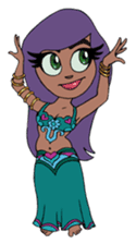 Mandisa the Egyptian Belly Dancer sticker #6134872