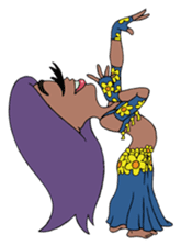 Mandisa the Egyptian Belly Dancer sticker #6134873