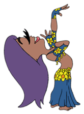 Mandisa the Egyptian Belly Dancer sticker #6134873