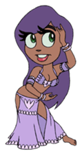 Mandisa the Egyptian Belly Dancer sticker #6134875