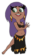 Mandisa the Egyptian Belly Dancer sticker #6134876