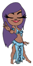 Mandisa the Egyptian Belly Dancer sticker #6134881
