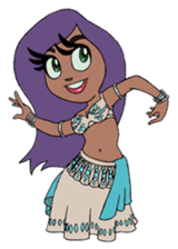 Mandisa the Egyptian Belly Dancer sticker #6134882