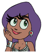 Mandisa the Egyptian Belly Dancer sticker #6134883