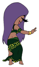 Mandisa the Egyptian Belly Dancer sticker #6134887
